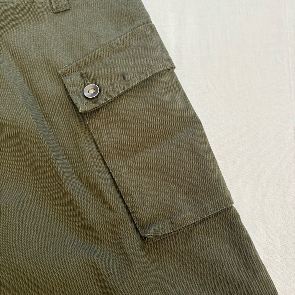 Nike Life Woven P44 Cargo Canvas Shorts Olive Green FJ7137-325 Men’s Size 30 - Picture 5 of 6